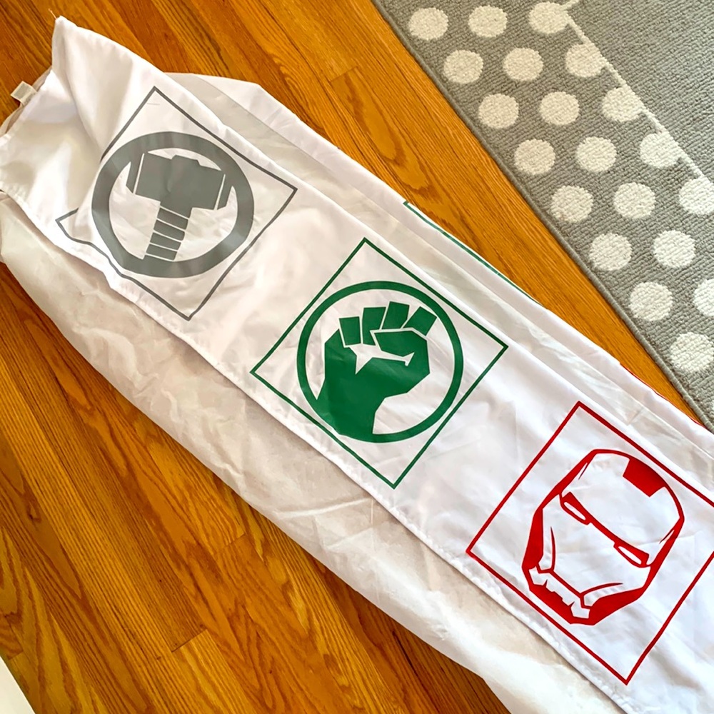 Twin Avengers Bed Skirt